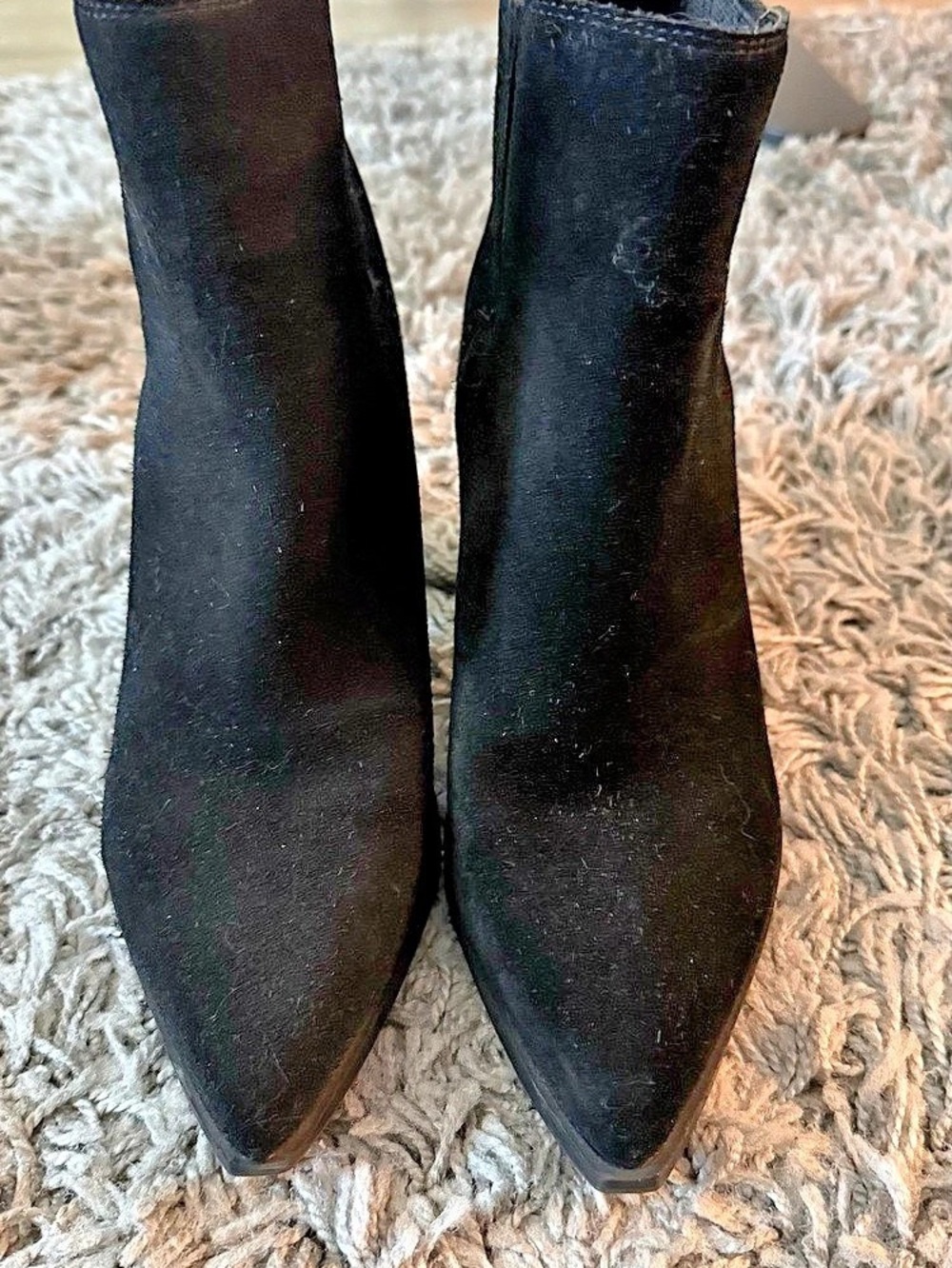 Marc Fisher Yale Pointy Toe Chelsea Bootie Black US10